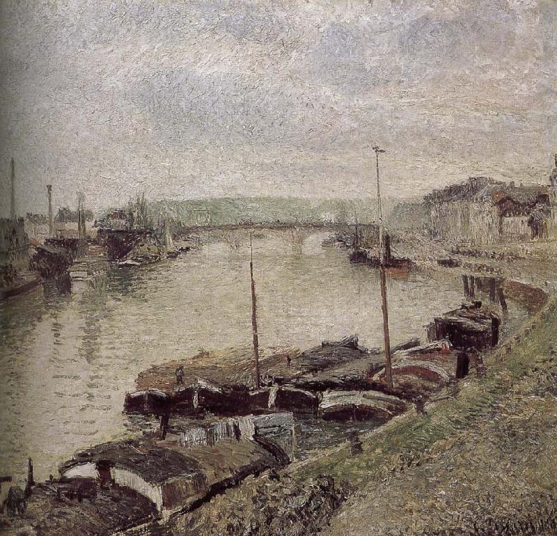 Camille Pissarro port oil painting image
